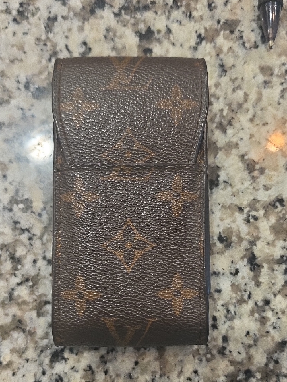 Louis Vuitton Monogram Compact Pouch - Brown/Tan
